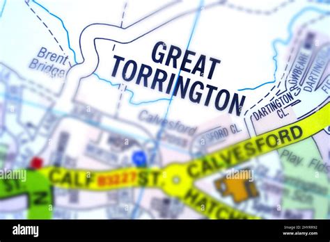 Great Torrington Devon Map