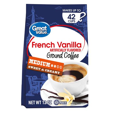 great value french vanilla coffee nutrition