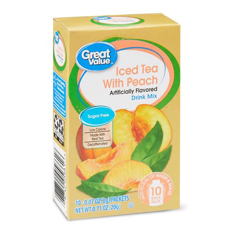 great value peach tea