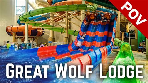 great wolf lodge going down big water video