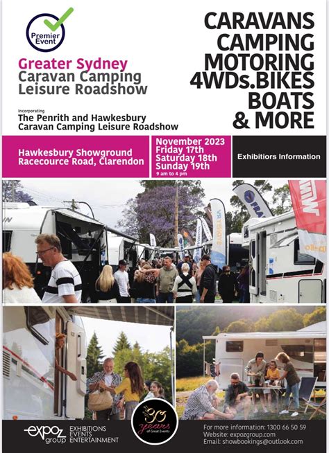 greater sydney caravan camping and leisure expo