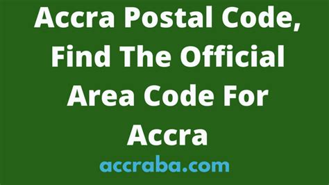 greater accra post code