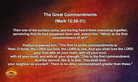greatest commandment memory verse