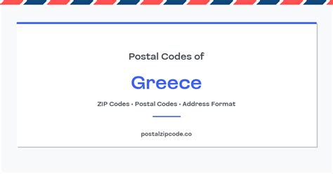 Greece Country Postal Code