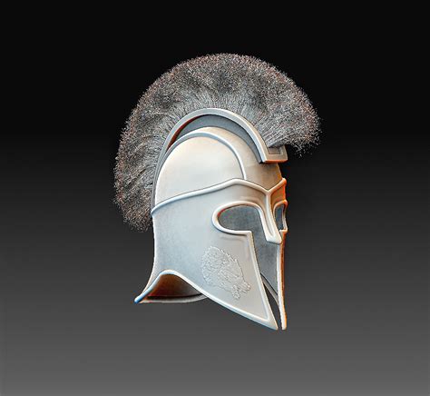greece spartan helmet stl file