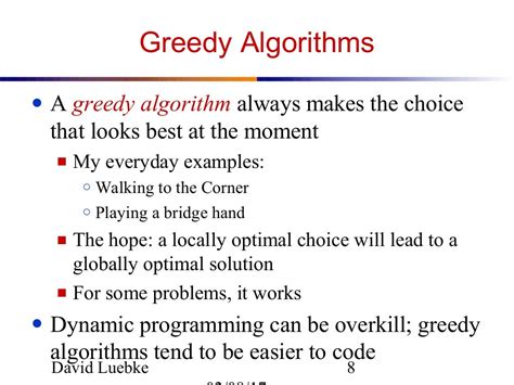 greedy algorithm definition