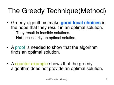 greedy method definition