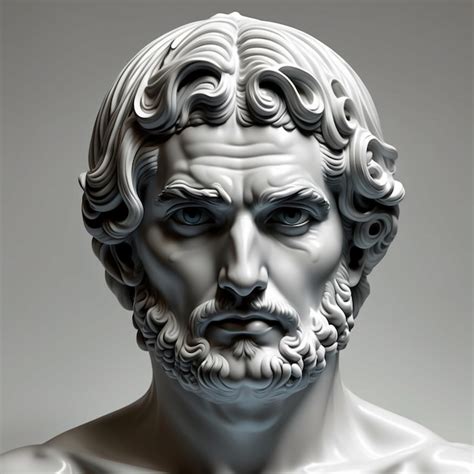 Greek Bust Model