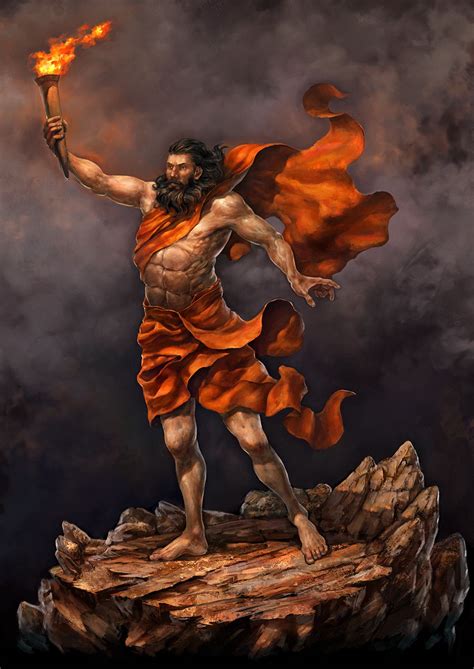 greek god who stole fire