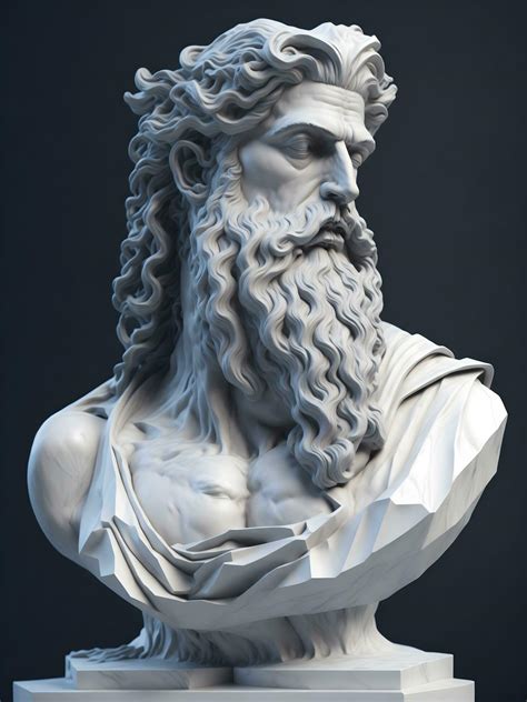 greek god zeus statue