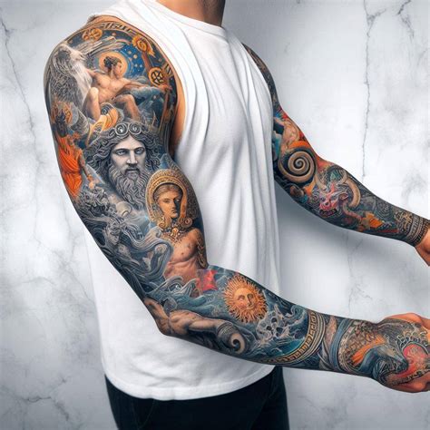Medusa Greek Mythology Tattoo Sleeve Best Tattoo Ideas
