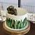 green and white cake ideas