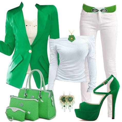 Green and White Vertical Striped Shirt Outfit ⋆ Best Fashion Blog For