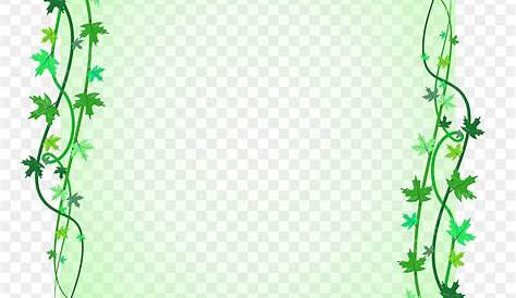 Green Flowers Border Background Wallpaper Image For Free Download - Pngtree