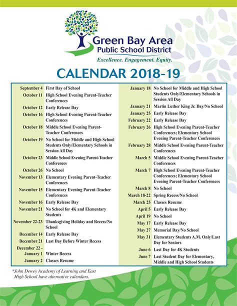 Green Bay Calendar Of Events