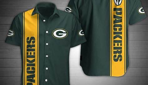 Green Bay Packers Green Repeat Logo Button-Up Shirt