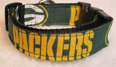 Green Bay Packers Dog Collar | Green bay packers dog, Green bay packers