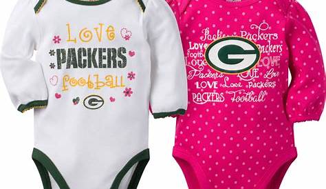 Infant Green Bay Packers Green Dazzle Bodysuit | Packers baby, Green