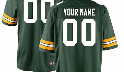 Youth Green Bay Packers Nike Green Custom Game Jersey