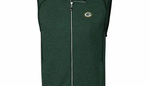 Green Bay Packers Womens Diamond Full Zip Vest - White/Green - NFLShop.com