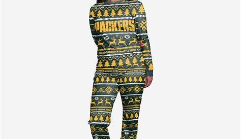 Forever Collectibles Women's Green Bay Packers Holiday Pajama Set | Academy