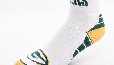 Amazon.com : NFL Green Bay Packers Men's Quarter Socks, Large, White