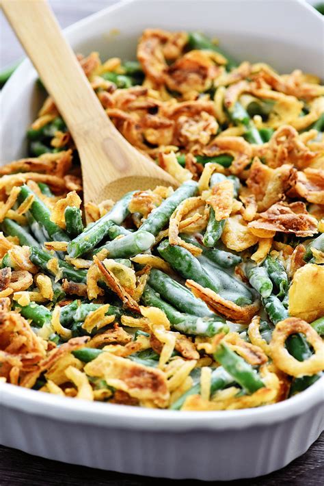 Easy Green Bean Casserole (No Canned Soup!) • Now Cook This!