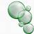 green bubbles animated png