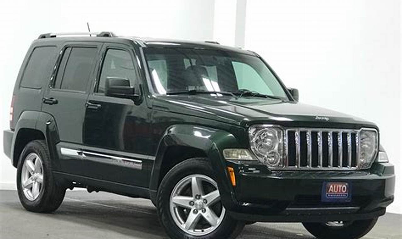 green jeep liberty for sale