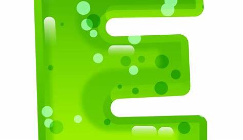 Green Letter E
