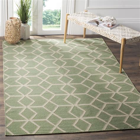 5 Ways To Choose The Perfect Bedroom Rug Green rug bedroom, White