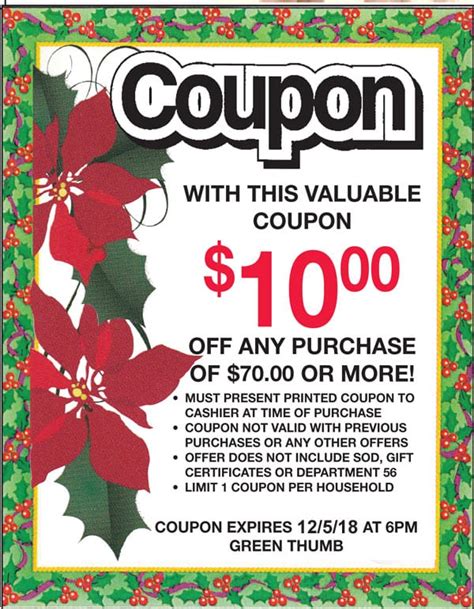 Save Money On Your Next Plant Shopping Trip With Green Thumb Nursery Coupon 2019
