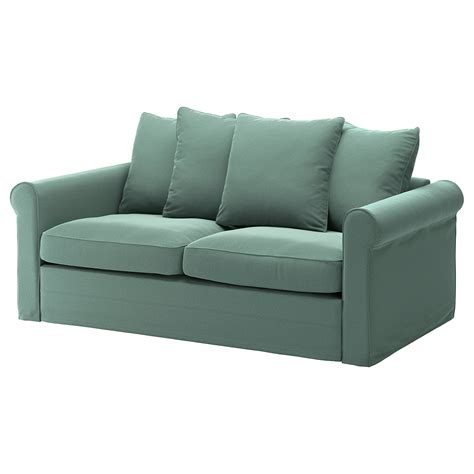 green 2 seater sofa bed