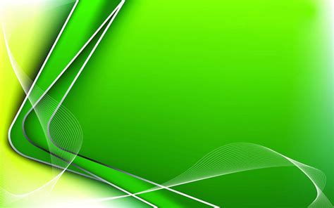 Green Abstract Lines Wallpaper