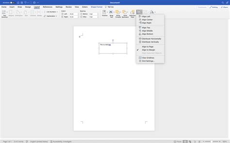 Green Alignment Guides In Word