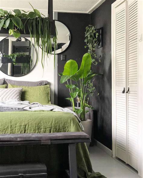 green and grey bedroom storage solutions