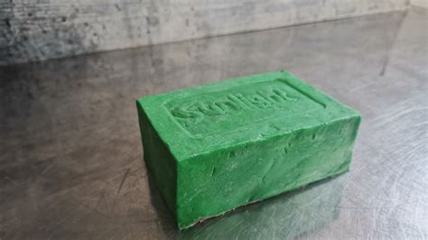 green bar soap for face