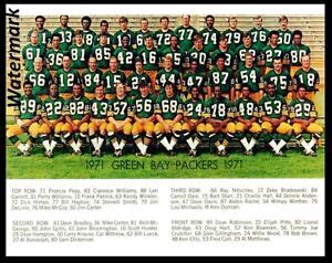green bay packers 1971 roster