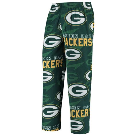 green bay packers fleece pants