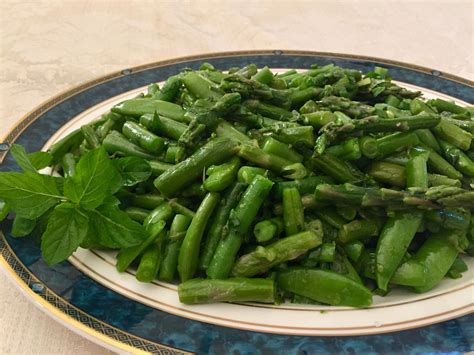 Green Beans Asparagus Peas Recipe