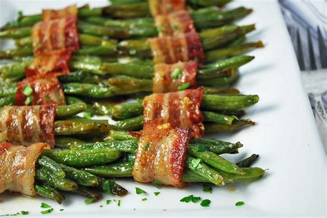 Green Beans Bacon Maple Syrup