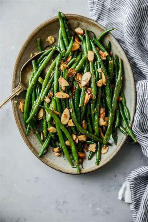Green Beans Toasted Almonds