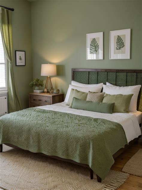 Green Bedroom Inspiration Patterns