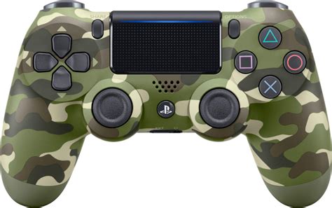 green camouflage ps4 controller