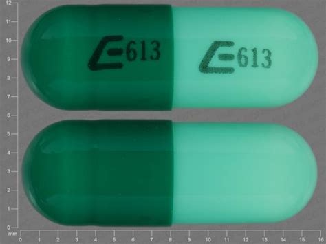 green capsule with e613