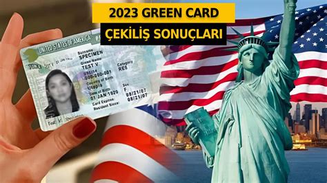 green card çekiliş sonuçları 2023