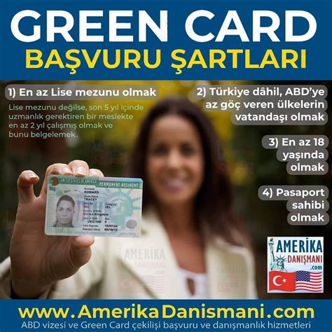 green card başvuru şartları