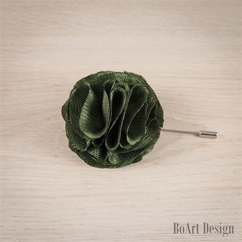 Green Carnation Lapel
