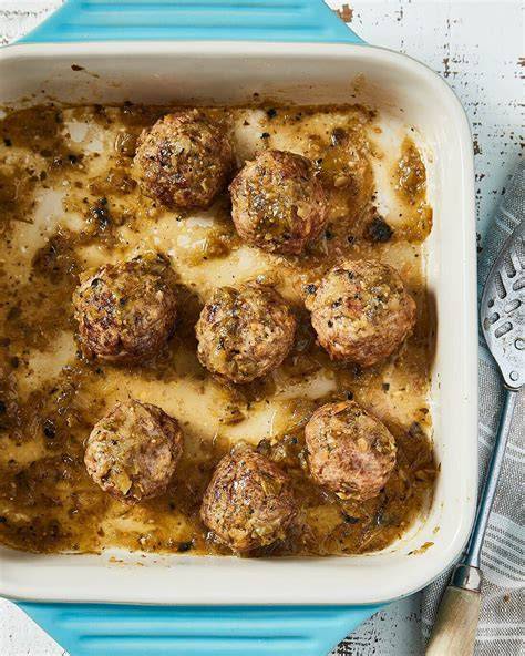 Green Chile Meatballs Recipe Real Simple