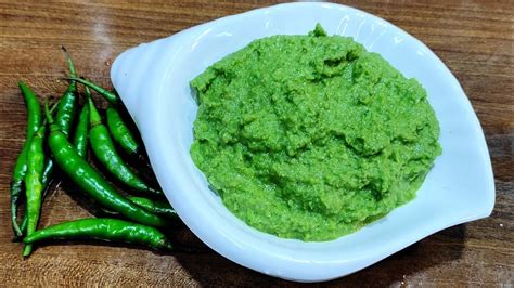 Green Chilli Paste Alternative